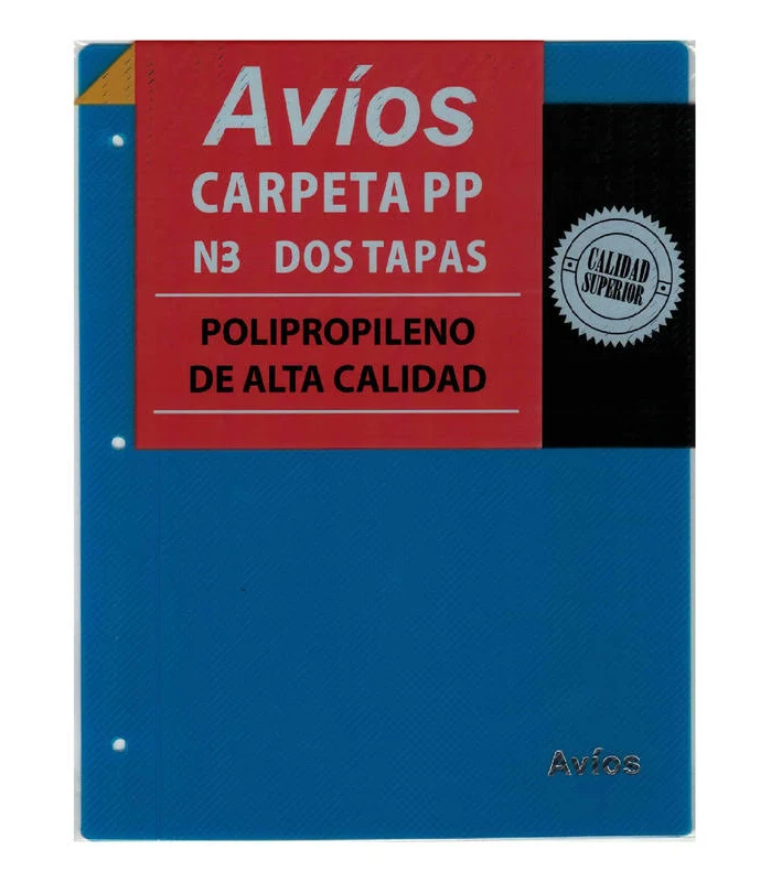 CARPETA DOS TAPAS N3 COLORES