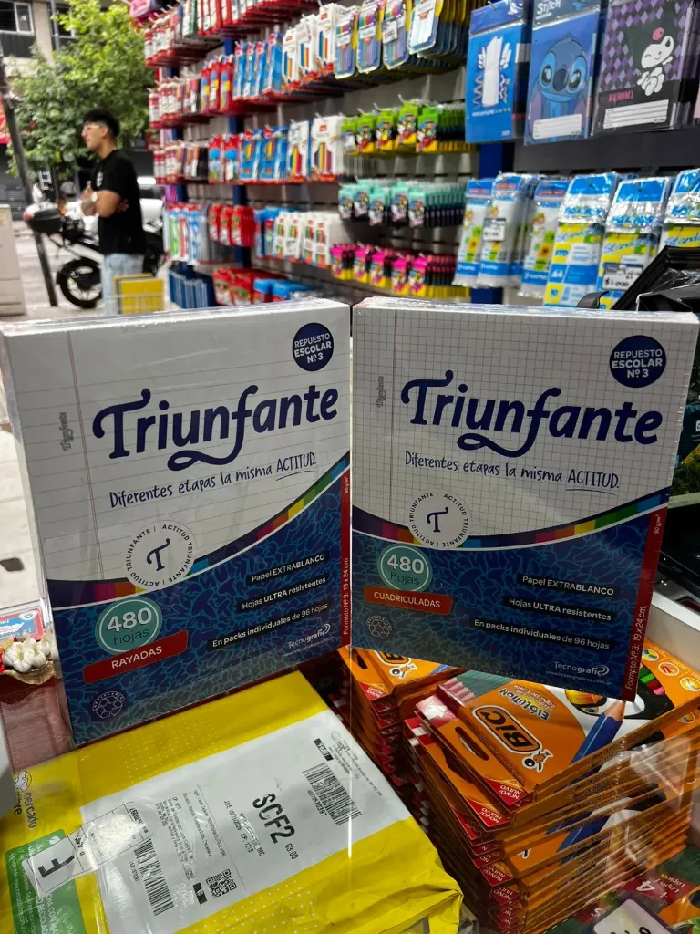 BLOCK DE HOJA TRIUNFANTE 480