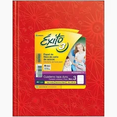 CUADERNO N3 ROJO EXITO