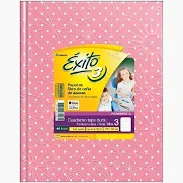 CUADERNO N3 ALUNARES ROSA EXITO
