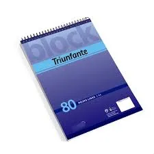 BLOCK A4 TRIUNFANTE LISO