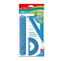 SET REGLA FLEXIBLE 20CM  X UNIDADES