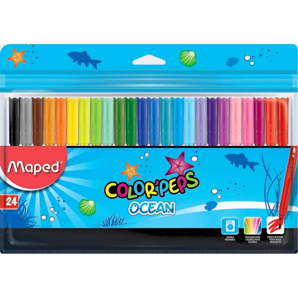 Marcadores Maped Color'peps X24