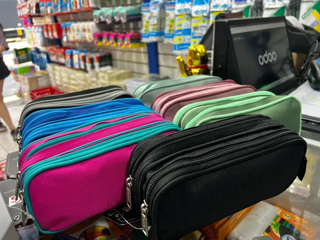 CARTUCHERA 2 CIERRES (Verde)