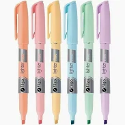 RESALTADOR ROSA PASTEL FILGO x3 (Verde)